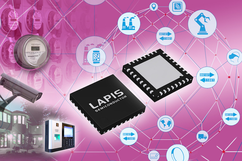 Sub-GHz wireless comm LSI optimized for applications requiring low power consumption
